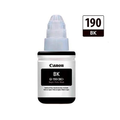 BOTELLA TINTA CANON GI-190BK1