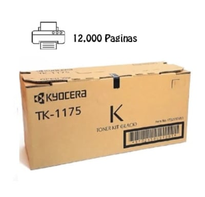 TONER TK-1175 KYOCERA (12,000 páginas) ECOSYS M2640IDW/L F0.71
