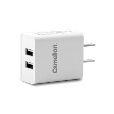 Adaptador Camelion AD582 x2usb 5V 2.4A Dual F0.30