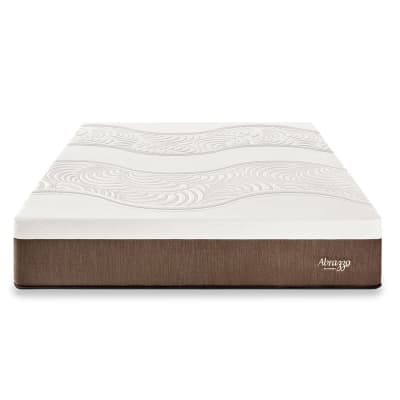 COLCHON QUEEN ROYAL ABRAZZO PARAISO ESPUMA 2 ALMOHADAS VISCOELASTICA 1 PROTECTOR