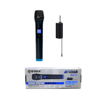 MICROFONO INALAMBRICO WVNGR WG-11 UHF UNIVERSAL F21