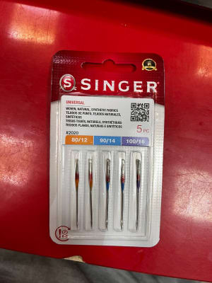 Agujas Para Máquina De Coser Singer universal NDL,2020 W/05 80/12 90/14 100/16