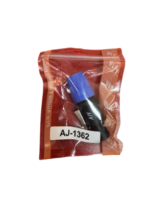 CONECTOR SPEAKON AJV AJ-1362 MACHO 4 PINES TIPO NEUTRIK F0.20