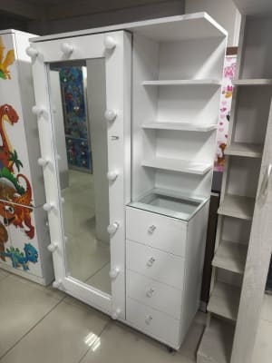 ZAPATERO 100CM HOLLYWOOD MELAMINA MALLQUI 100ANX170CALX40FDO F1001