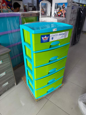 COMODA PLASTICO REY RAYMI 5 PISOS