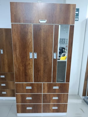 ROPERO 100CM MELAMINA RAFA 100ANX190ALTX35FDO CM F653