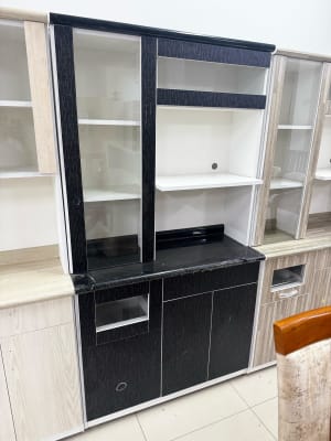 REPOSTERO 100CM MICROONDA MALLQUI MELAMINA 100ANX180ALX35FDO CM F551