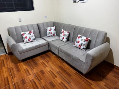 JUEGO SALA MUÑOZ VINTAGE L 4 PIEZAS PATAS ALTAS F1501