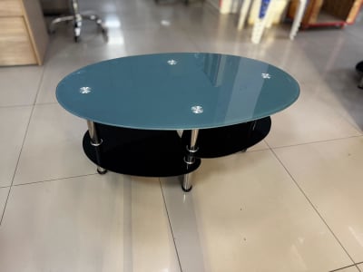 MESA CENTRO VIDRIO LUJO PLANCHA OVALADO4