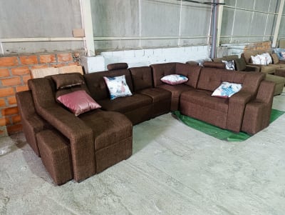 JUEGO SALA RAFA CAMA MINI ROSITA 5 PIEZAS + 2 PUFF RESPALDAR + 1 FUFF F1601