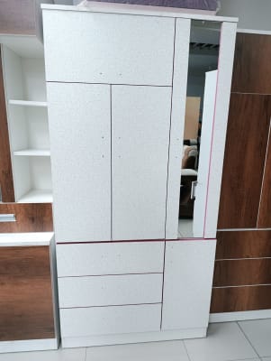 ROPERO 90CM MELAMINA MALLQUI 90ANX180ALTX40FDO CM F90