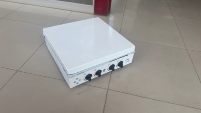 COCINA MESA 4 HORNILLAS FADICC FD04-55 MINI STAR TABLERO ACERO CON TAPA METAL Q/LOZA F11