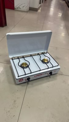 COCINA MESA 2 HORNILLAS FADICC FD02-22B CLASICO CHICO TABLERO LOZA CON TAPA F6