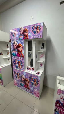 ROPERO 100CM TOCADO IZQUIERDO NIÑA MELAMINA MAFF 100ANx200ALX40FDO CM F77.28