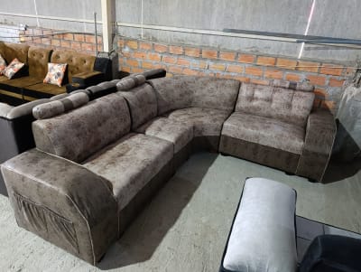 JUEGO SALA MODULAR BOLSILLO CHAMBI ESQUINERO CURVO 4 PIEZAS F170