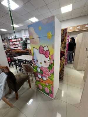 ROPERO 60CM NIÑA MELAMINA RAFA 60ANX180ALX35FDO JUNIOR F601