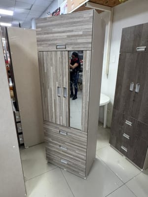 ROPERO 60CM MELAMINA RAFA 60ANX180ALX35FDO CM F601