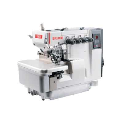 CABEZAL REMALLADORA INDUSTRIAL BRUCE X5S-4-M03/333 overlock 4 hilos DIRECT DRIVE F371