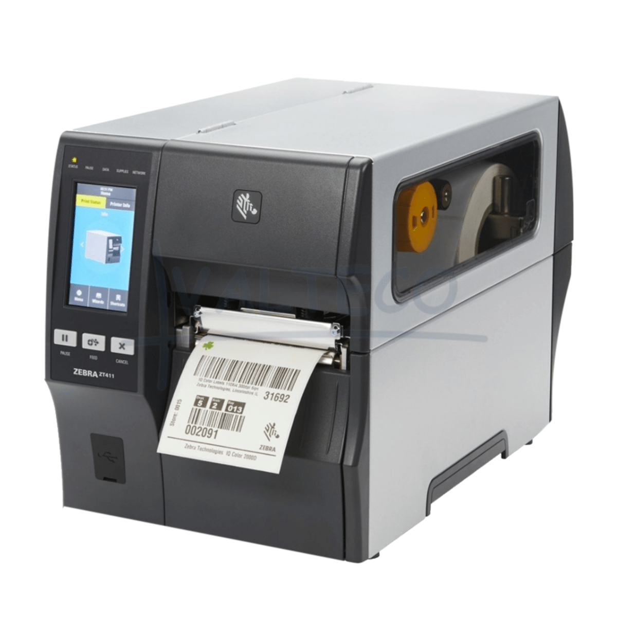 Impresora Etiqueta Zebra ZT411 USB/Ethernet/Serial/Bluetooth | valteco