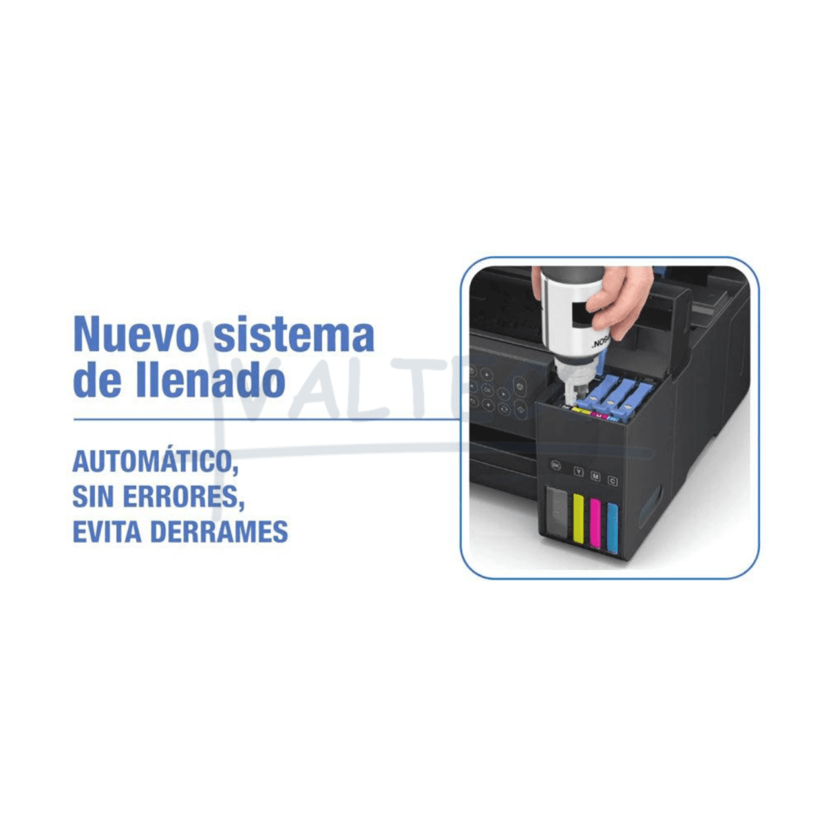 Botella de Tinta Negra Epson T544 | valteco