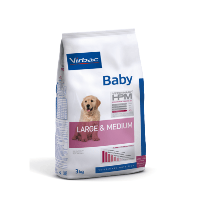 VIRBAC HPM BABY DOG LARGE & MEDIUM