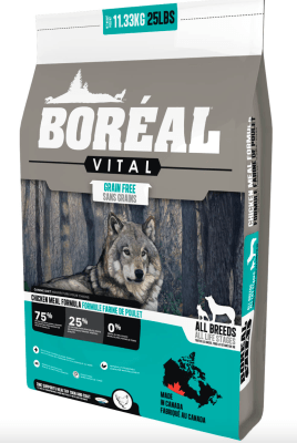 BOREAL VITAL PERRO CHICKEN SIN GRANOS ALL BREED ALL STAGES