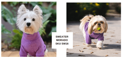 SWEATER HILO MORADO