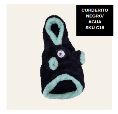 CORDERITO NEGRO VERDE