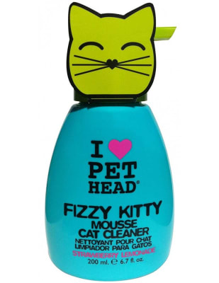 PET HEAD FIZZY KITTY MOUSSE CAT CLEANER