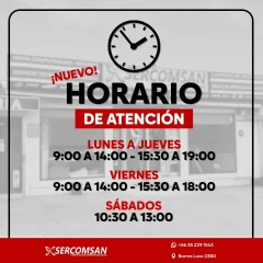 Horario de Atención