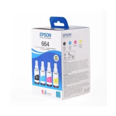 T664 SET INK BOTTLE CARTON FOUR PACK