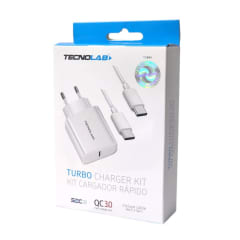 CARGADOR DE PARED USB-C PD + CABLE USB-C A CABLE USB-C