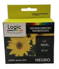 TINTA 662XL NEGRA ALTO RENDIMIENTO