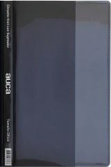 CARPETA VINIL OFICIO NEGRA AUCA