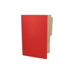 CARPETA PIGMENTADA ROJA BUHO