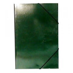 CARPETA ELASTICO VERDE OSCURO