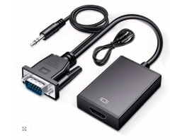 Adaptador Convertidor De Vga A Hdmi Full Hd 1080p