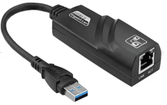 Adaptador Usb 3 A Rj45 Lan Gigabit Ethernet 10/100/1000 Mbps
