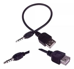 CABLE 3.5MM MA CHOA USB HEM BRA