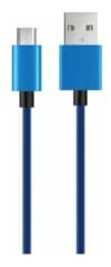 CABLE USB A MICRO USB 2.0. BLUE