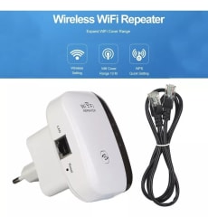 Repetidor WIFI inalámbrico de 300Mbps, enrutador 2,4G, extensor de rango, amplificador de señal Wifi