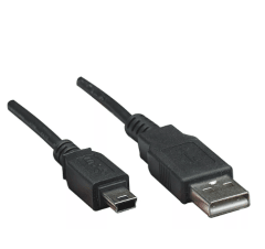 CABLE 2 USB 2.0/ MINI USB 5 PIN 1 METRO