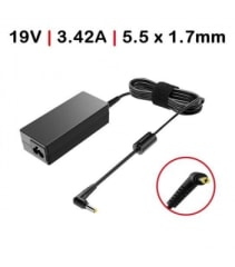CARGADOR 19V/3,42A PUNTA AMARILLA ACER.