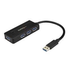 MINI HUB USB 3.0/ 4 PUERTOS. TRANSFERENCIA 5GB P/S.