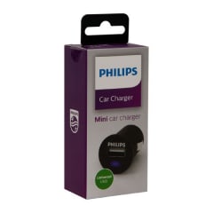 CARGADOR DE 12 VOLTS SIMPLE 2,1 AMP PHILIPS DLP2551B