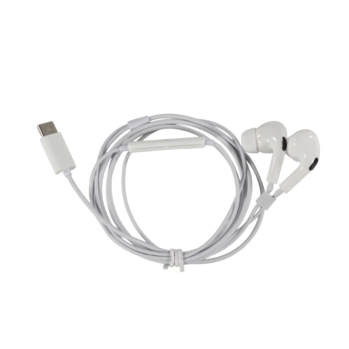 Audífono Tecnolab in ear conector tipo C White2