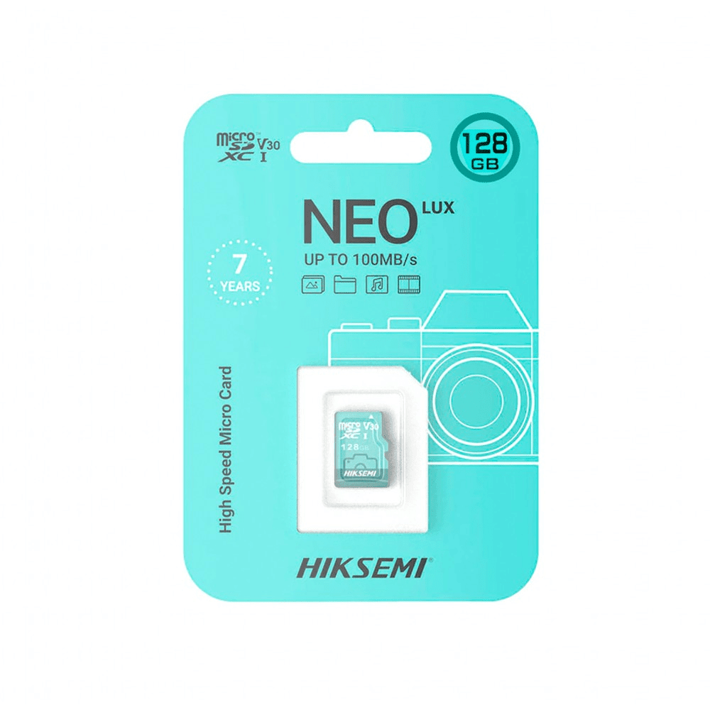 TARJETA MICRO SD 128 GB NEO LUX HIKSEMI1