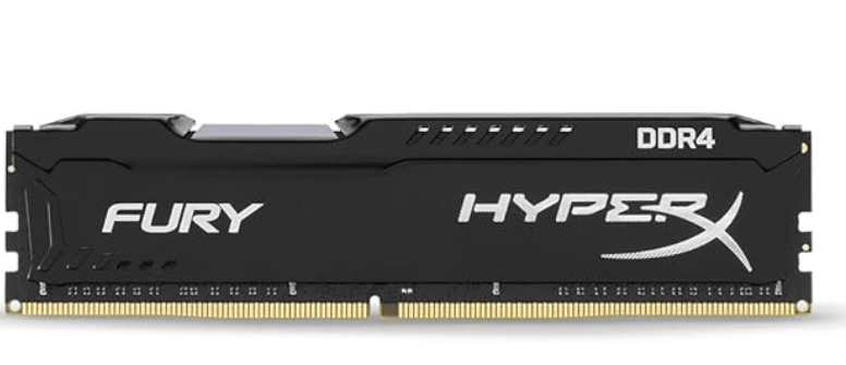 Kingston HX426C16FB2/8 Technology HyperX Fury - Memoria, 8GB, 2666MHz, DDR4, CL16 DIMM 1Rx8, Negro1