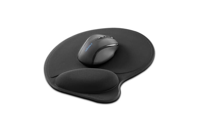 KNS PAD MOUSE WRIST PILLOW NEGRO1