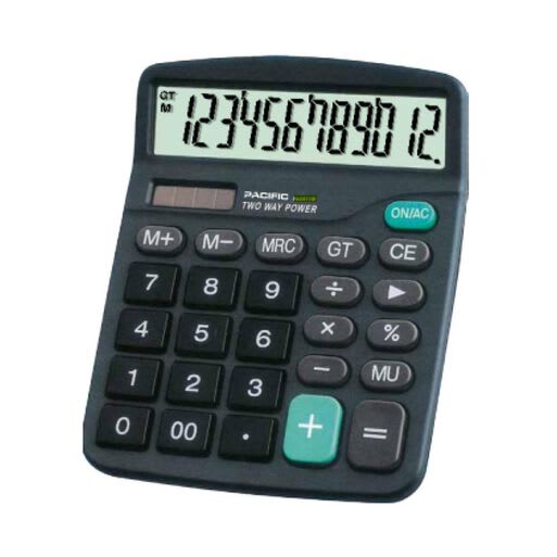 CALCULADORA ELECTRONICA PACIFIC DE 12 DIGITOS1